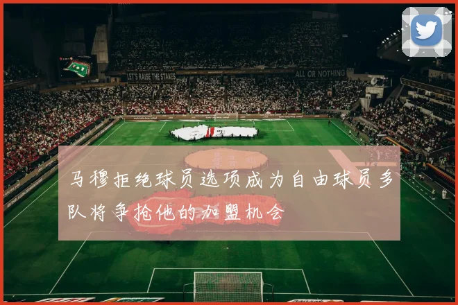 马穆拒绝球员选项成为自由球员多队将争抢他的加盟机会